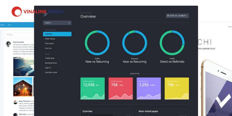 Nhúng Bootstrap vào HTML bằng cách tự Host